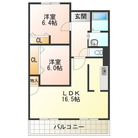 ニュー　グラディオの物件間取画像